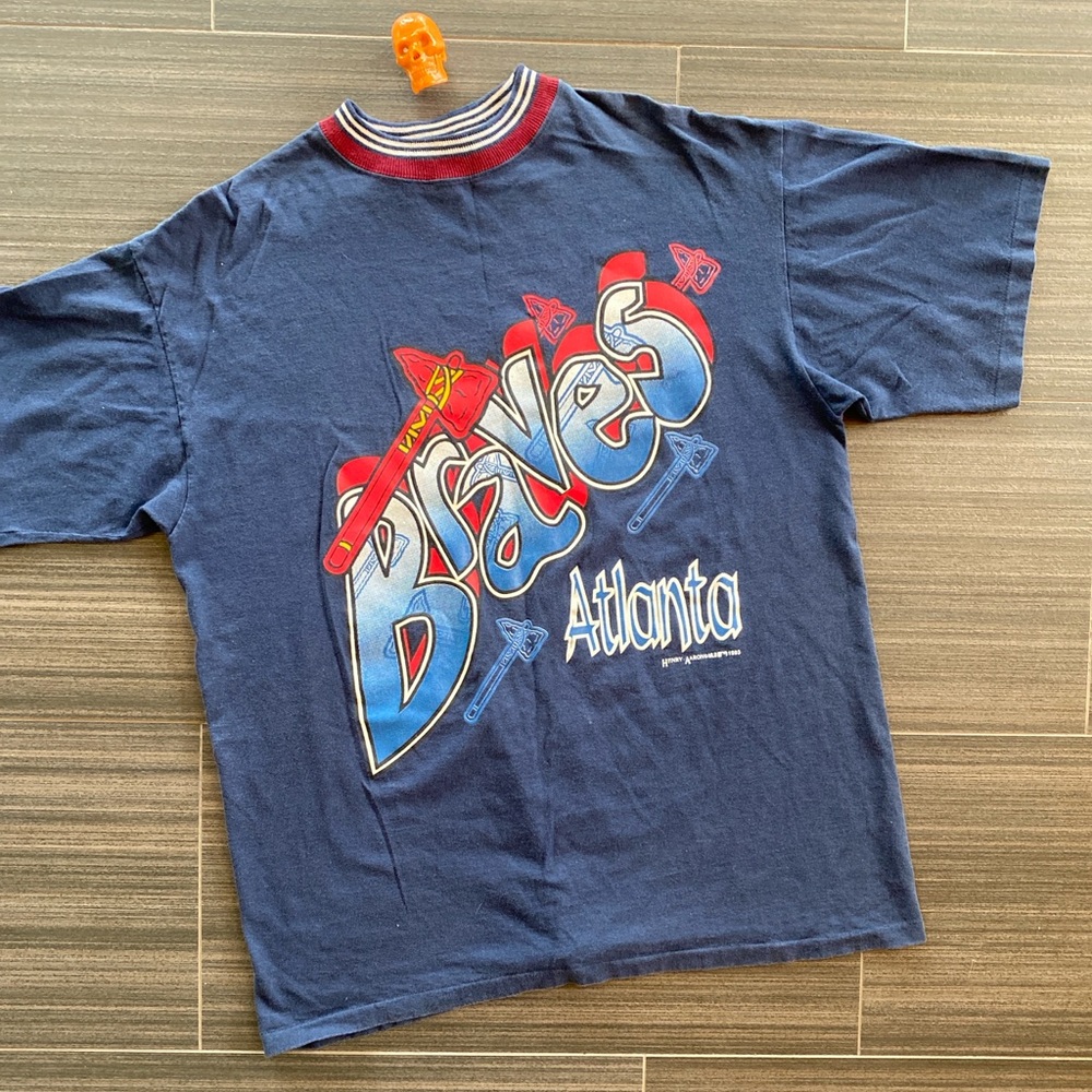 90s Atlanta Braves shirt XL